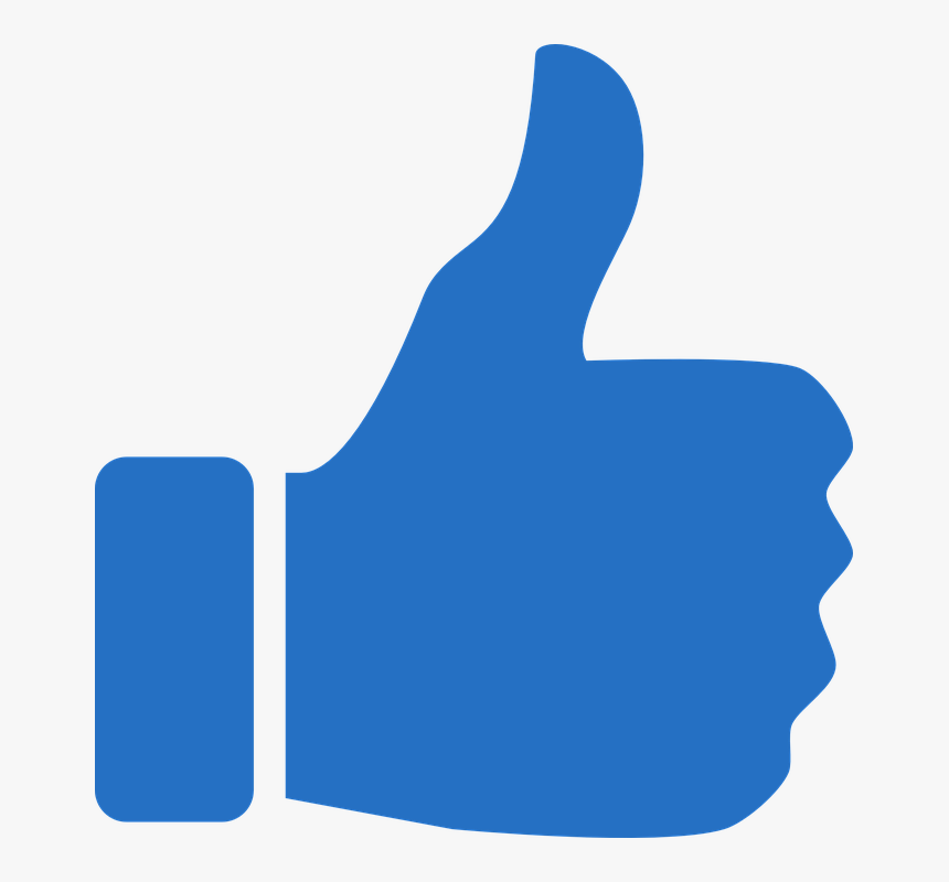 Youtube Thumbs Up Png, Transparent Png, Free Download