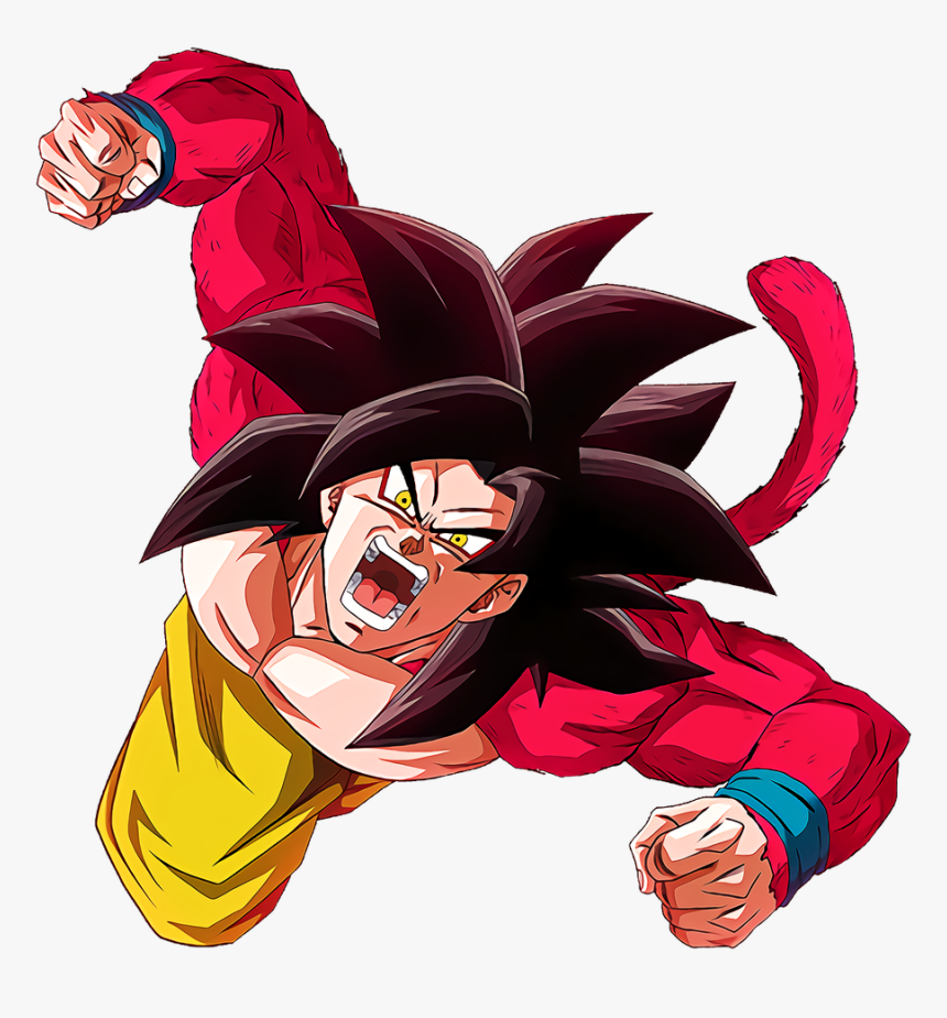 Transparent Super Saiyan 4 Goku Png - Goku Super Saiyan 4 Png, Png Download, Free Download