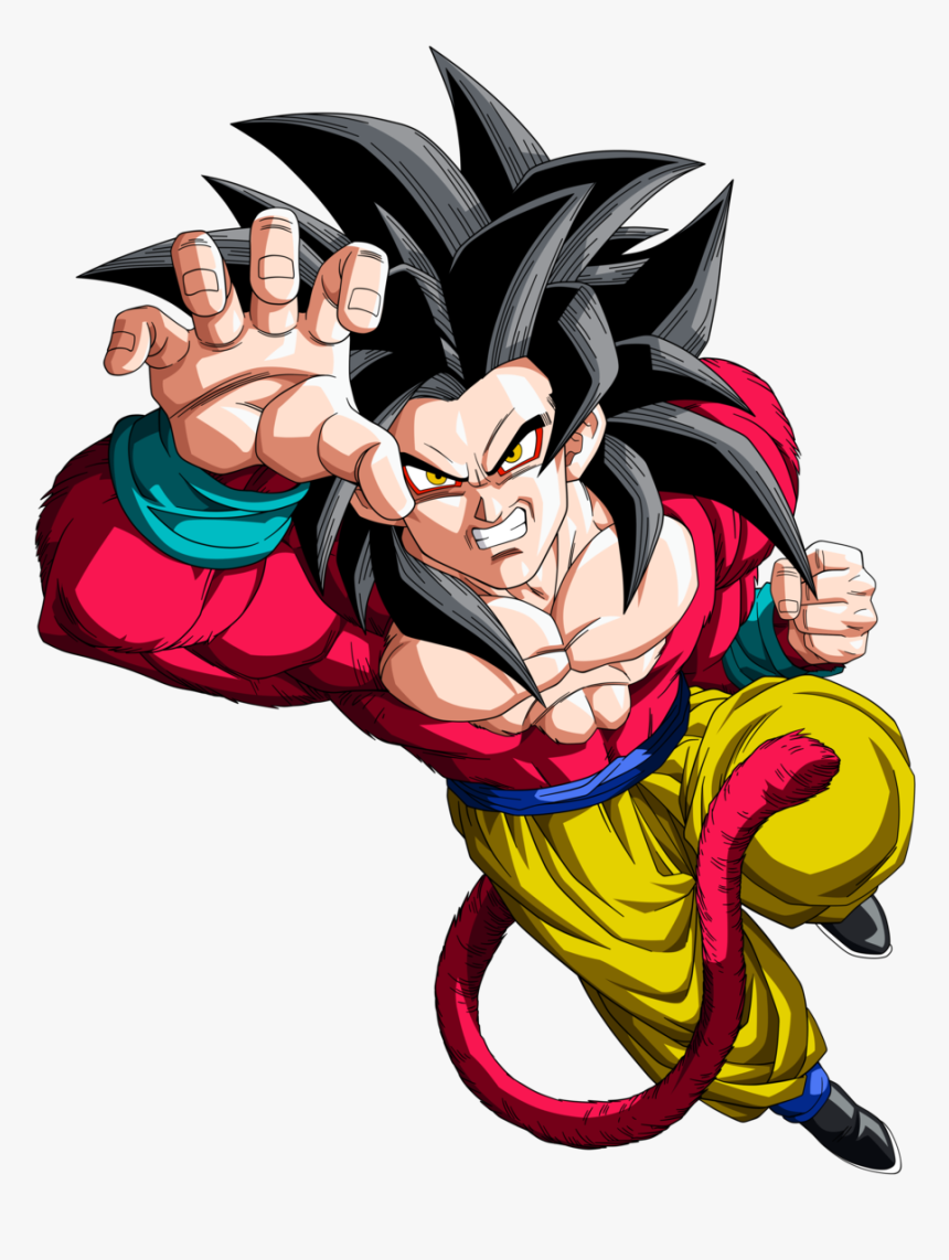 No Caption Provided - Do Goku Ssj 4, HD Png Download, Free Download