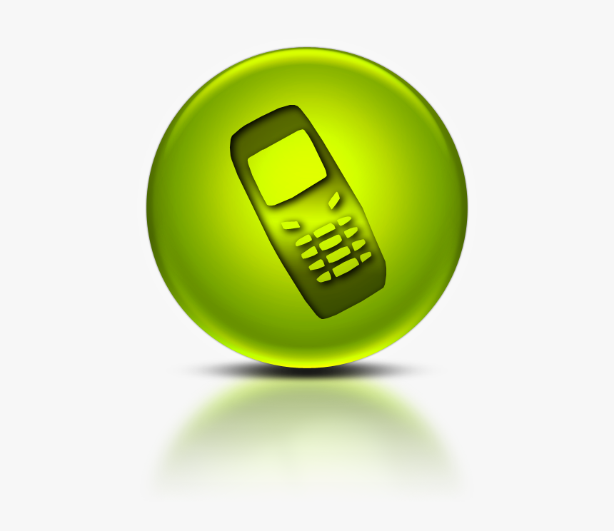 Green Mobile Icon Png, Transparent Png, Free Download