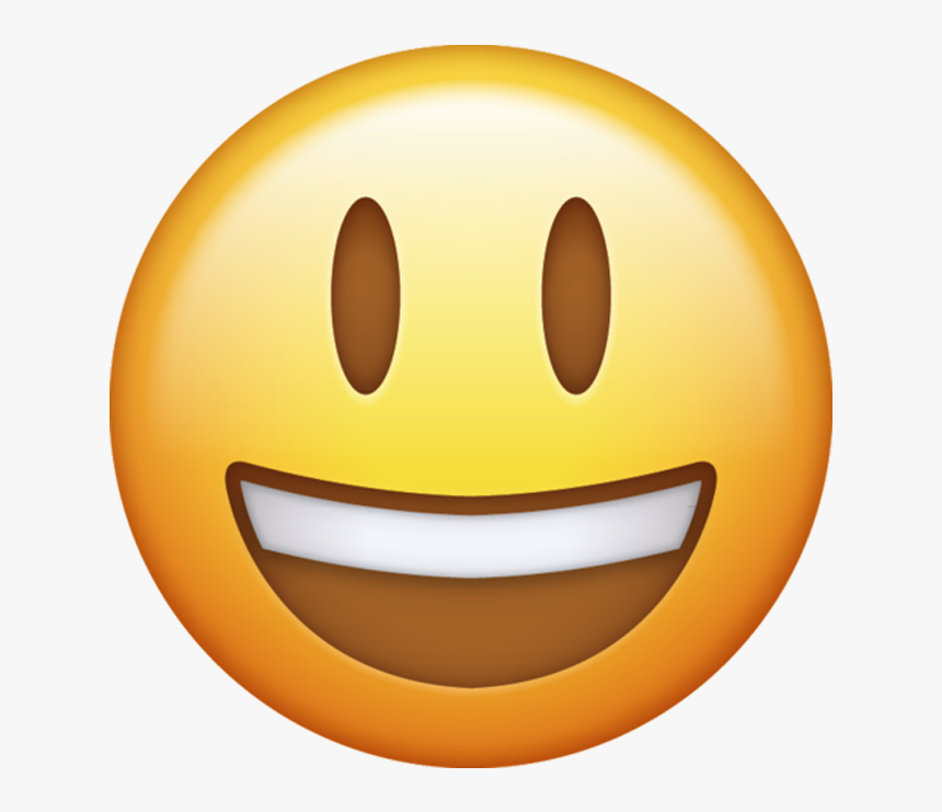 Whatsapp Single Emoji Png - Transparent Background Happy Emoji Png, Png Download, Free Download