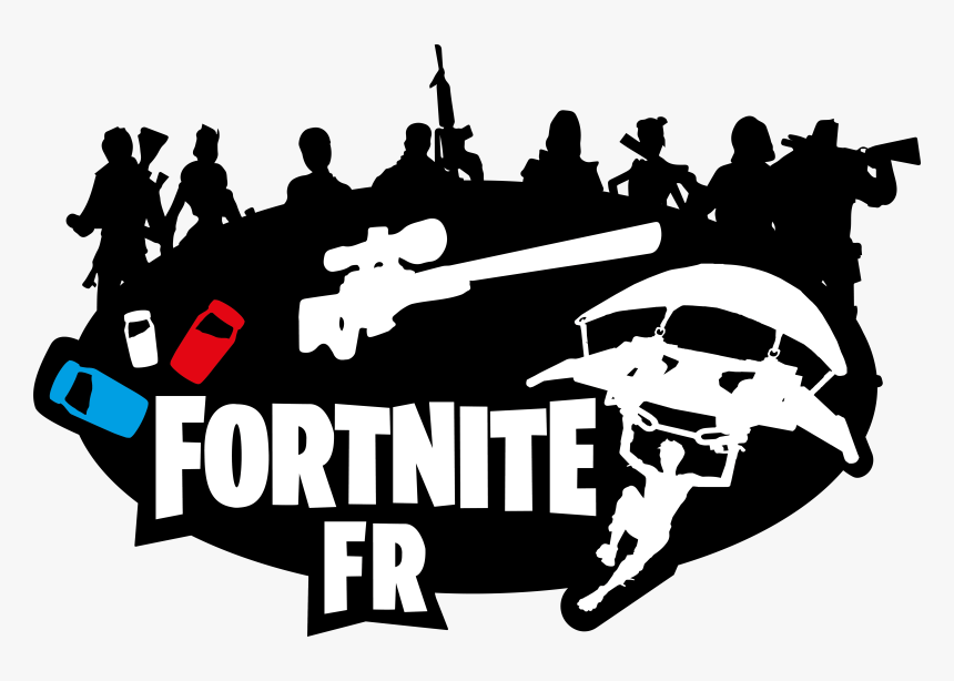Xbox T-shirt Royale Game Video Fortnite Battle Clipart - Fortnite Black And White Png, Transparent Png, Free Download