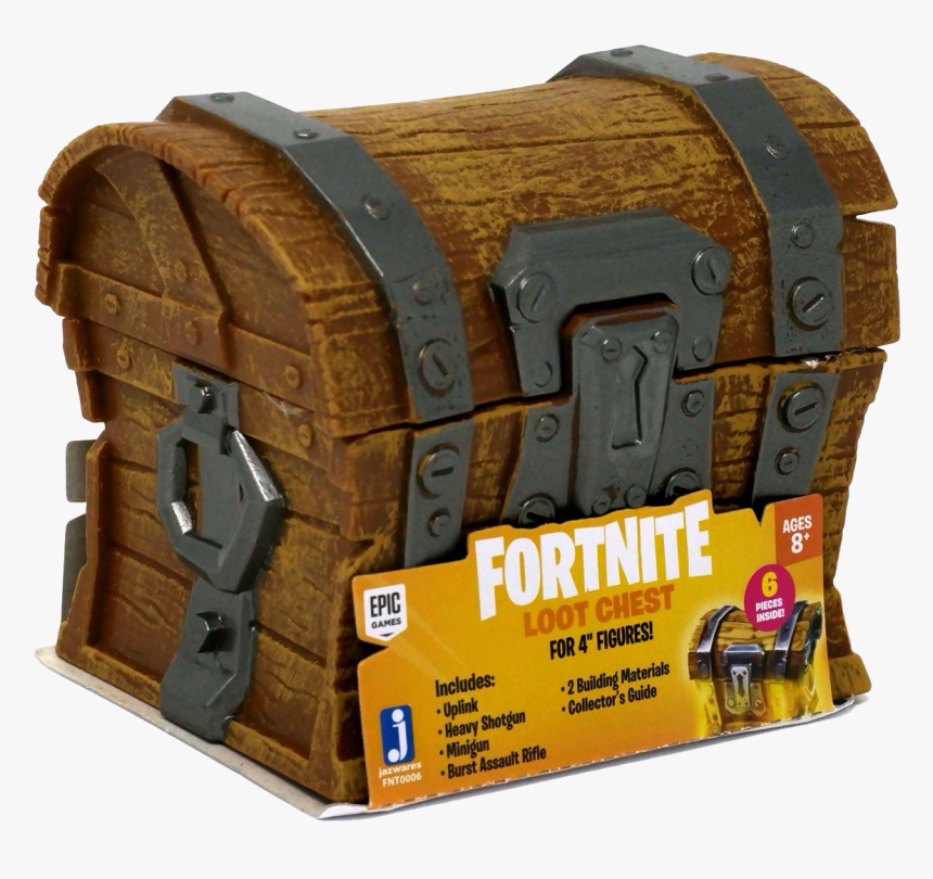 Fortnite Chest Png - Fortnite Loot Chest Toy, Transparent Png, Free Download