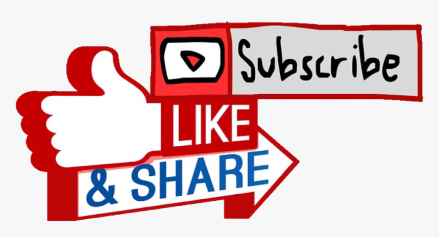 Like And Subscribe Png - Like And Subscribe And Shear, Transparent Png, Free Download