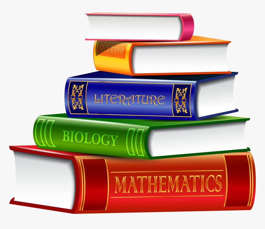 Transparent Pile Of Books Png - School Books Transparent Background, Png Download, Free Download