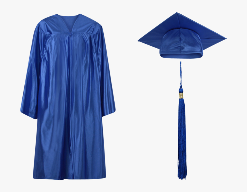 Cap And Gown Pictures Free Download Best Cap And Gown - Blue Cap And Gown Clip Art, HD Png Download, Free Download