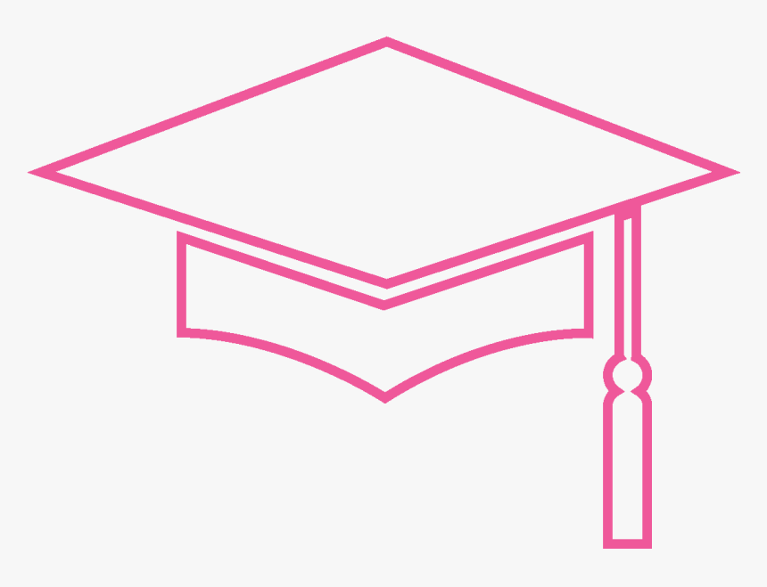 Pink Graduation Cap Png, Transparent Png, Free Download