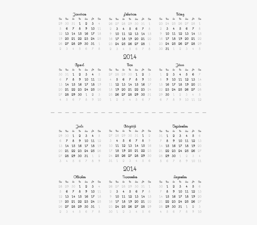 Area,text,calendar - Free Printable 2020 Calendar, HD Png Download, Free Download