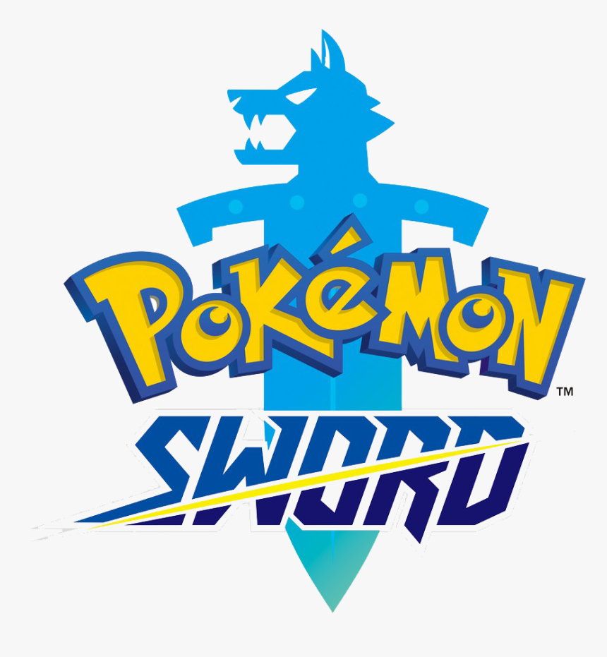 Pokemon Logo Png Background - Pokemon Sword Logo Png, Transparent Png, Free Download