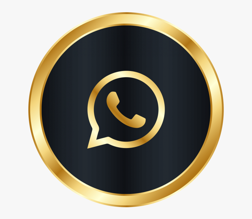 Luxury Whatsapp Icon Png Image Free Download Searchpng - Whatsapp Icon Gold Png, Transparent Png, Free Download