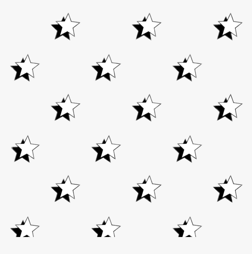 White Stars ✰ - Vsco Star Background Transparent, HD Png Download, Free Download