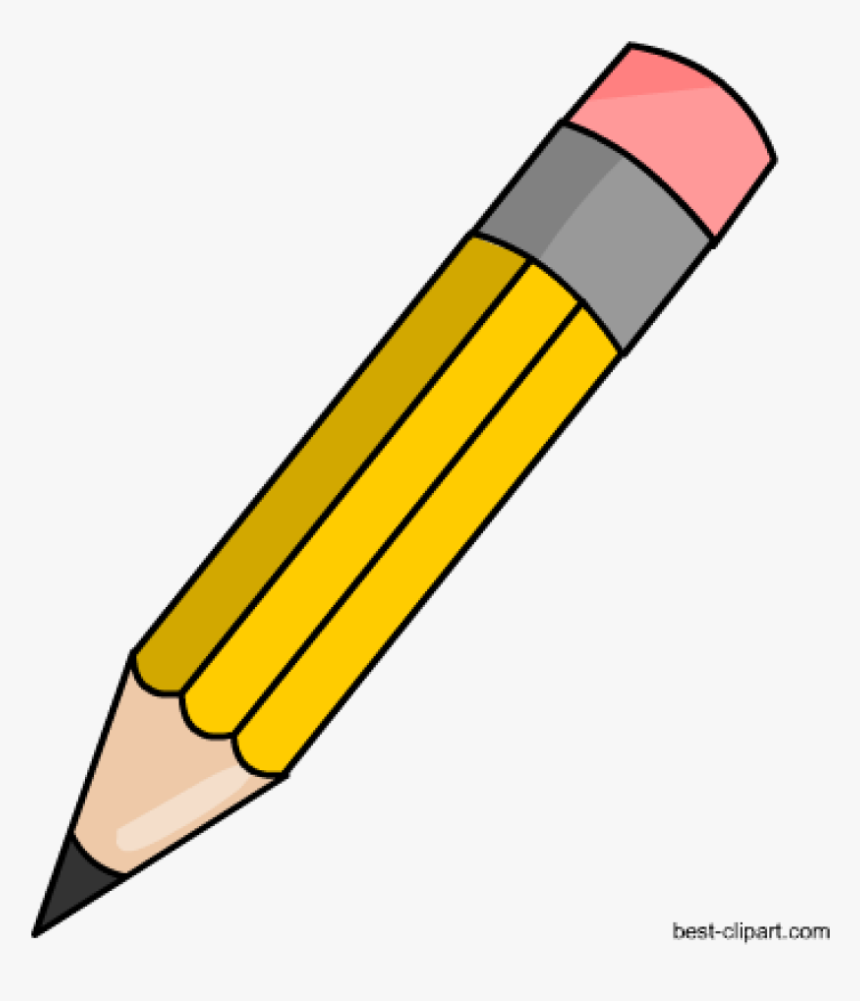 Pencil Clipart Free Pencil Clip Art Classroom Clipart - Pencil Clipart, HD Png Download, Free Download