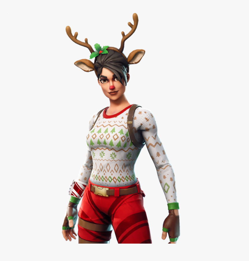 Fortnite Character Png - Fortnite Red Nosed Raider Png, Transparent Png, Free Download