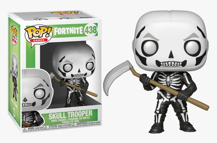 Skull Trooper Clipart Character - Fortnite Funko Pop Skull Trooper, HD Png Download, Free Download
