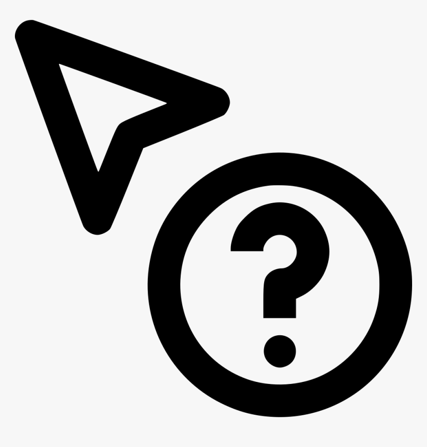 Arrow Question Mark - Question Cursor Icon, HD Png Download, Free Download