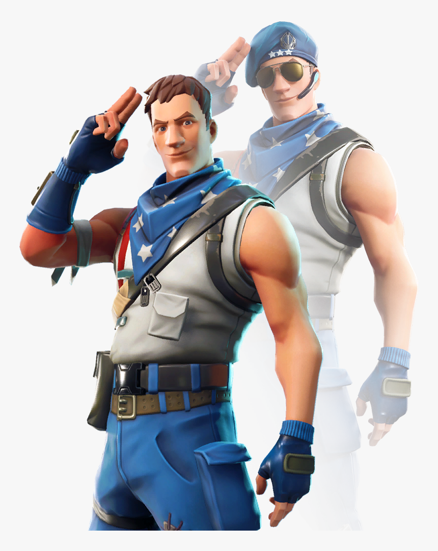 Star Spangled Trooper Outfit Fnbr Co Fortnite Cosmetics - Fortnite Star Spangled Trooper, HD Png Download, Free Download