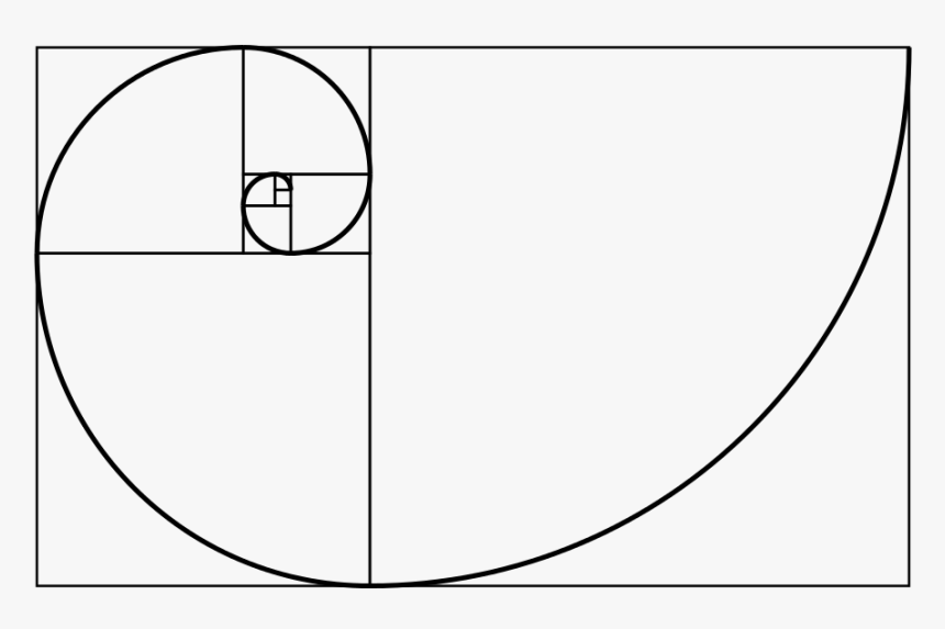 Picture - Fibonacci Spiral, HD Png Download, Free Download
