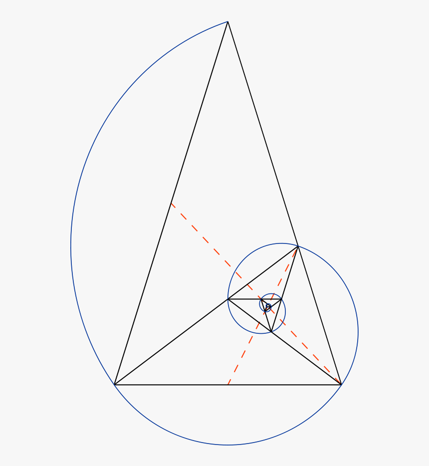Golden Ratio Triangle Vector, HD Png Download, Free Download