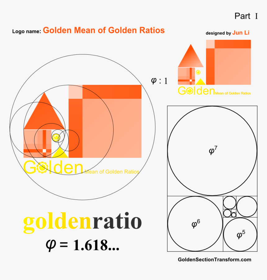 Logo And Name With Golden Ratio, HD Png Download, Free Download