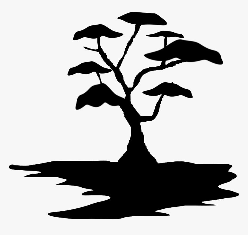 Silhouette Of African Trees, HD Png Download, Free Download