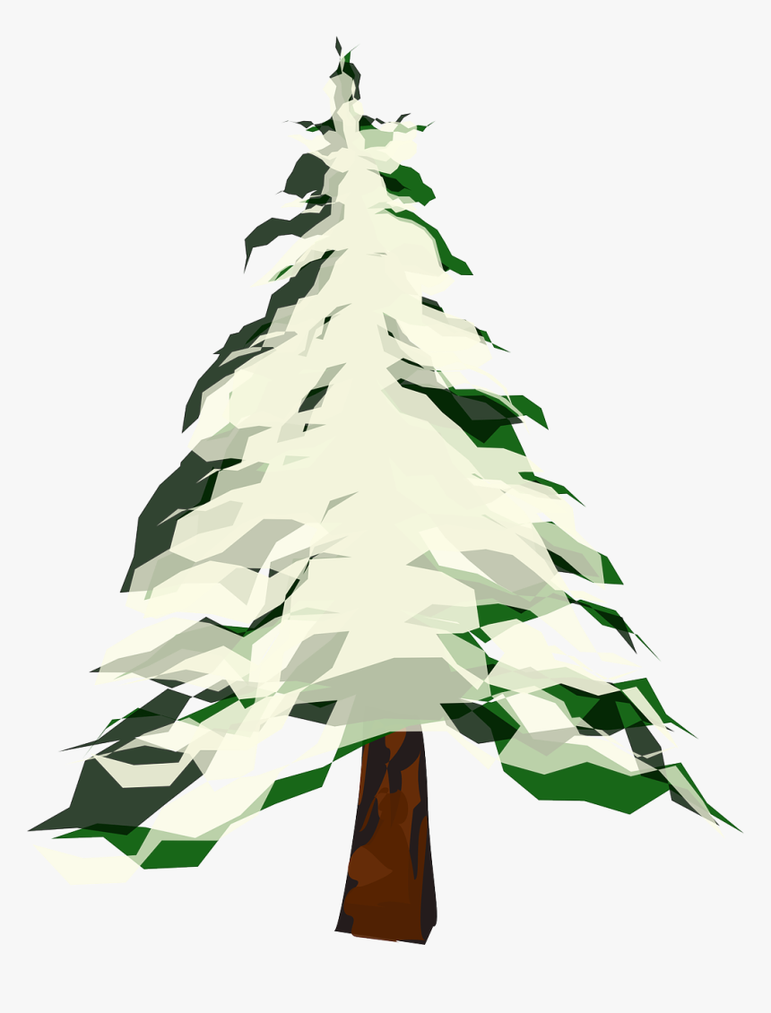 Cartoon Pine Trees 7, Buy Clip Art - Snow Tree Cartoon Png, Transparent Png, Free Download