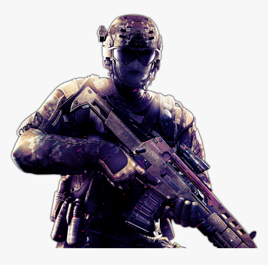 Transparent Black Ops 3 Gun Png - Call Of Duty Black Ops 3 Soldier, Png Download, Free Download