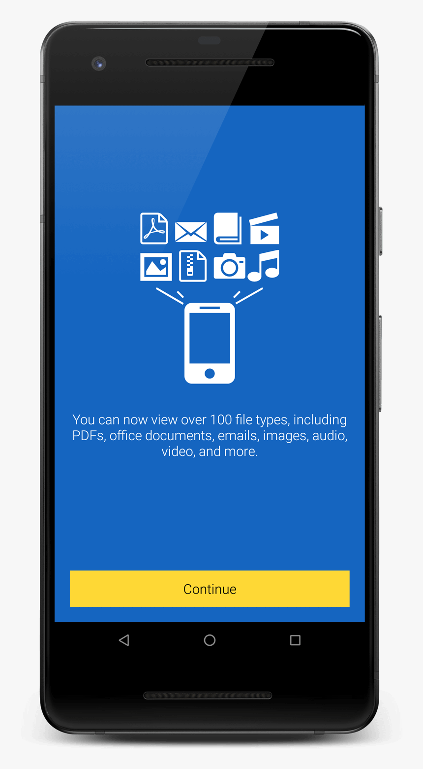Home Screen - Mobile File Viewer, HD Png Download, Free Download