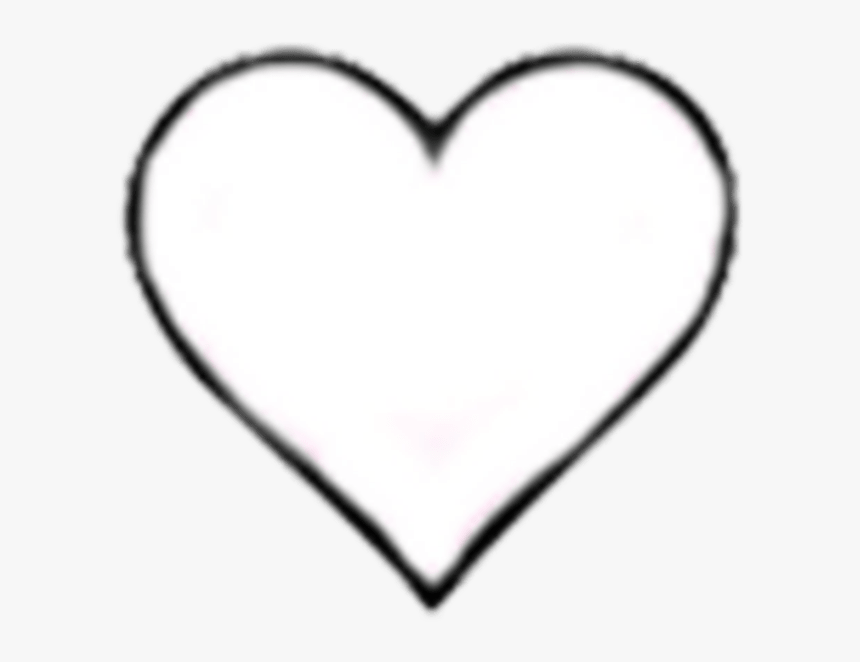 Hd Heart Hearts Tumblr Blackandwhite Icon Png Black - Like Instagram White Heart, Transparent Png, Free Download