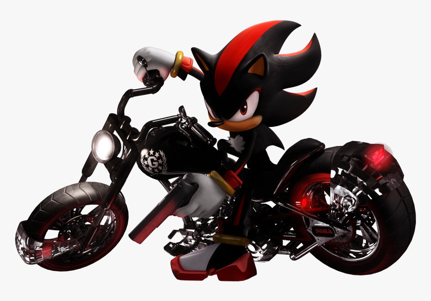 Shadow The Hedgehog Motorcycle, HD Png Download, Free Download