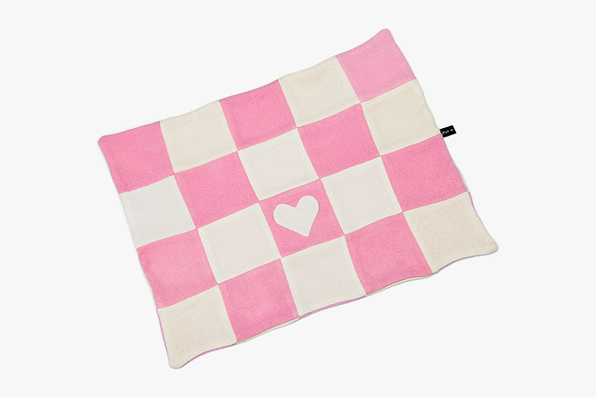Checkered Heart Blanket - Patchwork, HD Png Download, Free Download