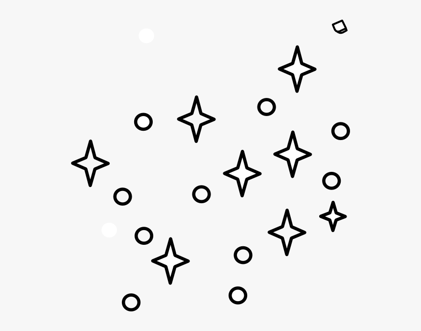 Star Cluster Nautical Star Clip Art - Stars Clipart Black And White, HD Png Download, Free Download