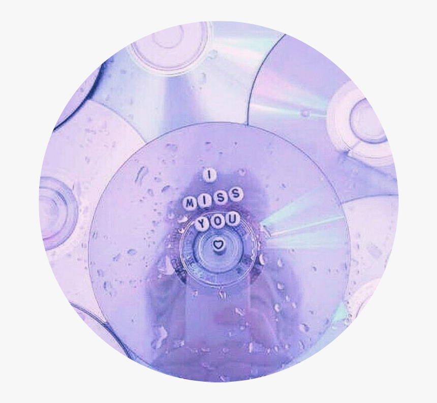 #circle #png #tumblr #aesthetic #remixit #overlay#backgroud - Pastel Tumblr Aesthetic Purple, Transparent Png, Free Download