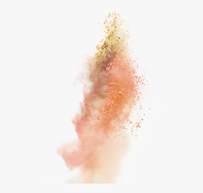 Explosion Dust Purple - Transparent Background Smoke Effect Orange, HD Png Download, Free Download