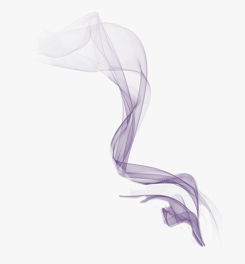 Purple Smoke - Sketch, HD Png Download, Free Download