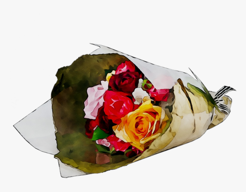 Transparent Bouquet Of Roses Png - Garden Roses, Png Download, Free Download