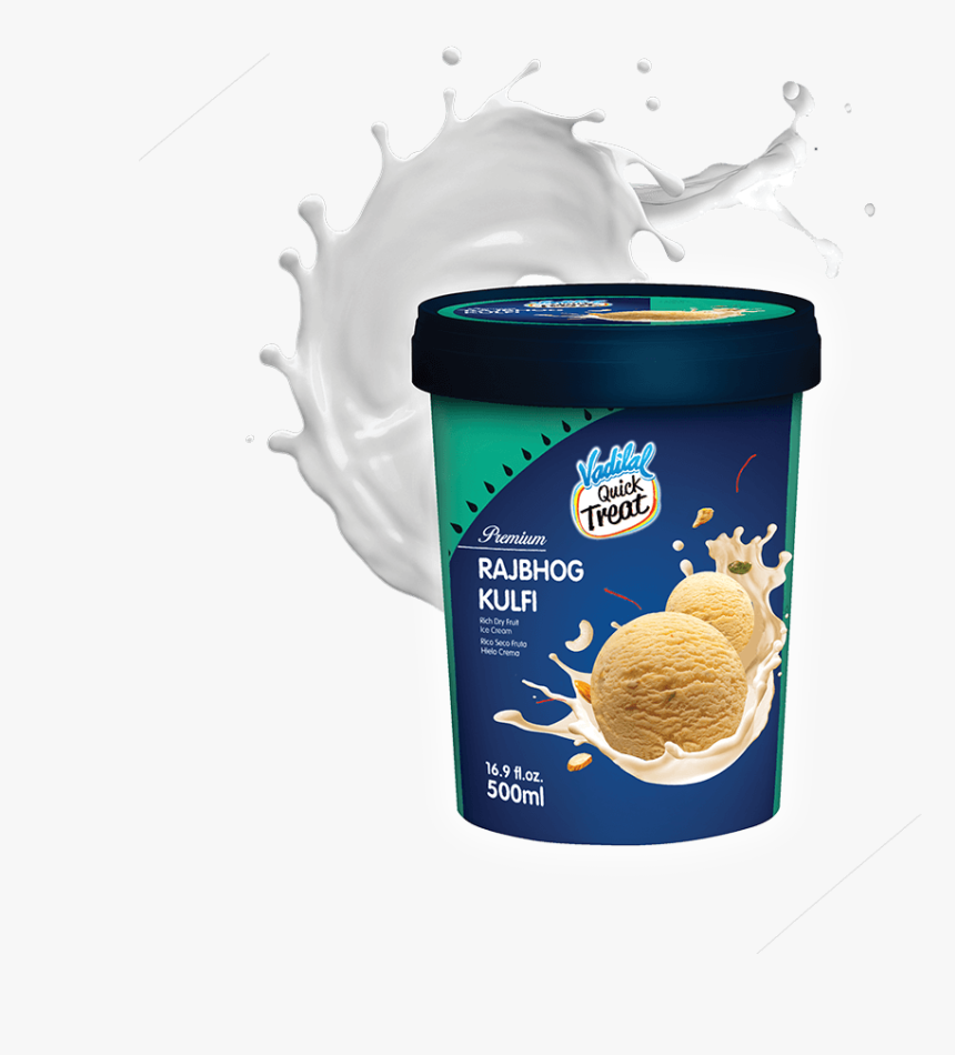 Rajbhog - Vadilal Quick Treat Ice Cream Vanilla, HD Png Download, Free Download