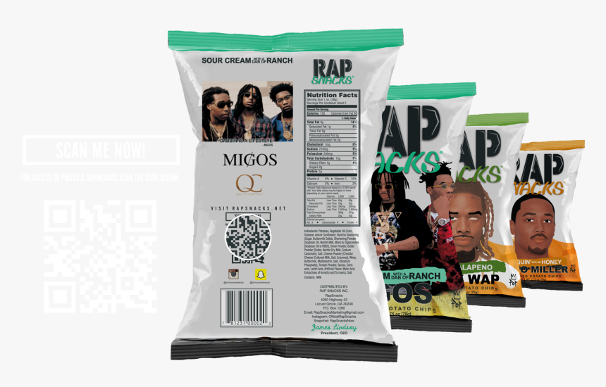Rap Snacks Nutrition Facts, HD Png Download, Free Download