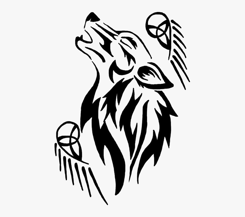 Tatoo Gray Wolf Tattoo Free Clipart Hd Clipart - Wolf Tattoo Png Transparent, Png Download, Free Download