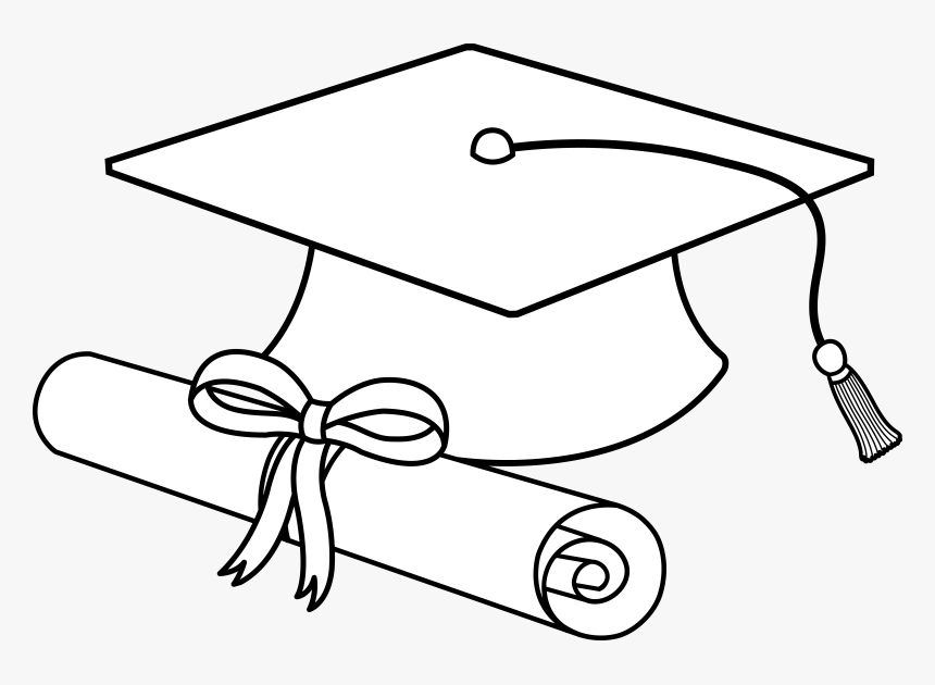 High School Graduation Cap Clipart - White Toga Cap Png, Transparent Png, Free Download