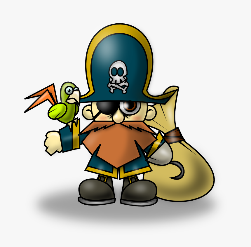 Pirate Clipart Clipartion Com - Free To Use Pirate, HD Png Download, Free Download