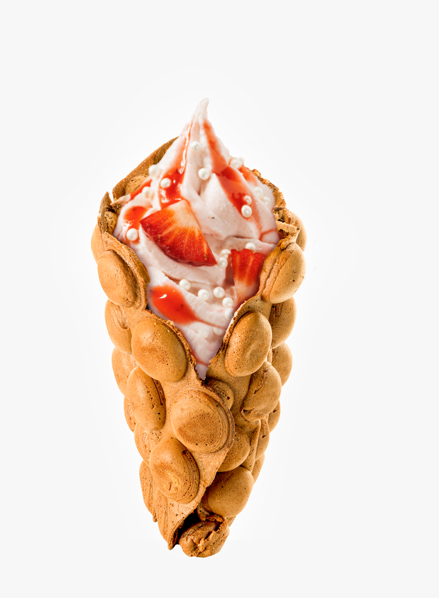 Create Your Own Froyo With Our Newest Bubble Waffle, HD Png Download, Free Download