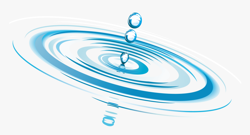 Drip Effect Transprent - Drip In Water Circle, HD Png Download, Free Download