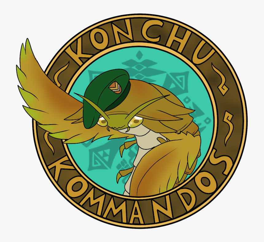 Monster Hunter Guild Emblem - Monster Hunter Cute Konchu, HD Png Download, Free Download