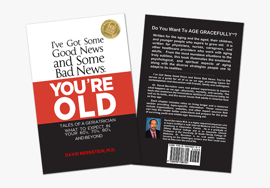 Tales Of A Geriatrician Book - You Re Old Book, HD Png Download, Free Download