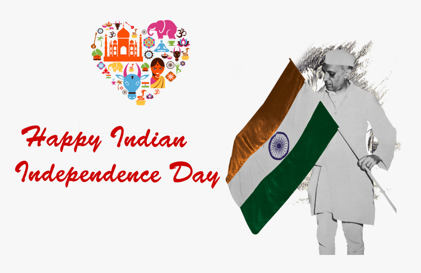 Happy Indian Independence Day Png Free Pic - India Independence Day Png, Transparent Png, Free Download