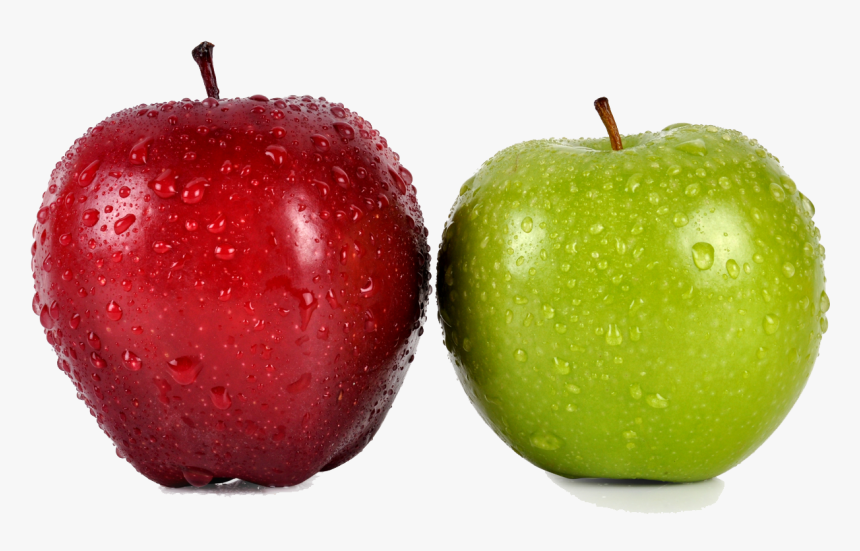 Red Apple And Green Apple , Png Download - Red Apple And Green Apple, Transparent Png, Free Download