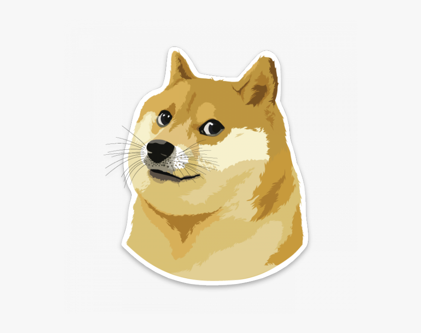 Clip Art Doge Emoji - Doge Sticker Png, Transparent Png, Free Download