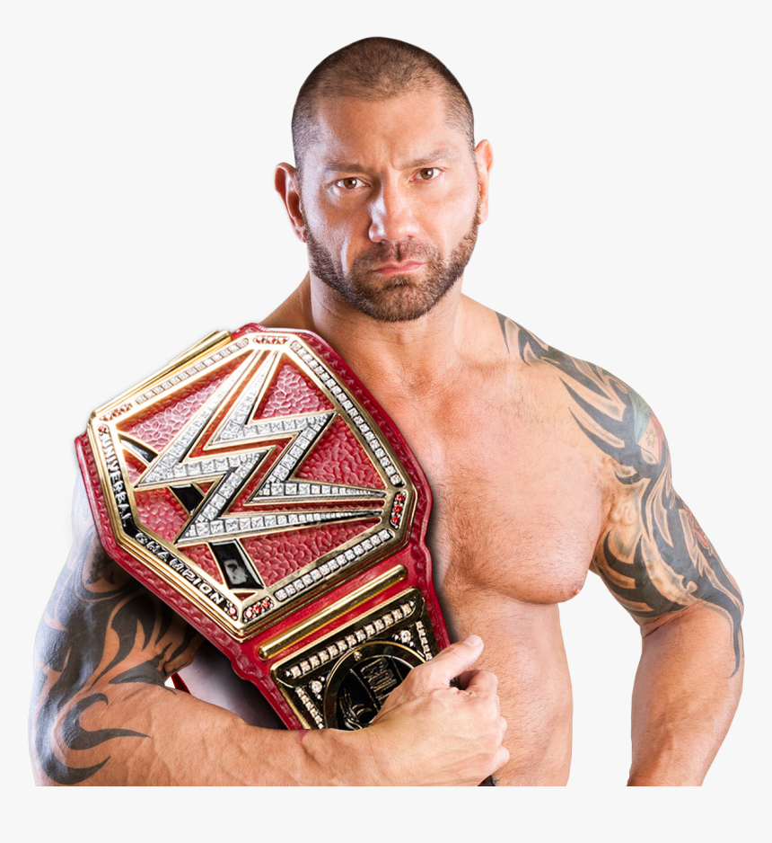 Batista Wwe Champion Png , Png Download - Batista Wwe World Heavyweight Champion Png, Transparent Png, Free Download