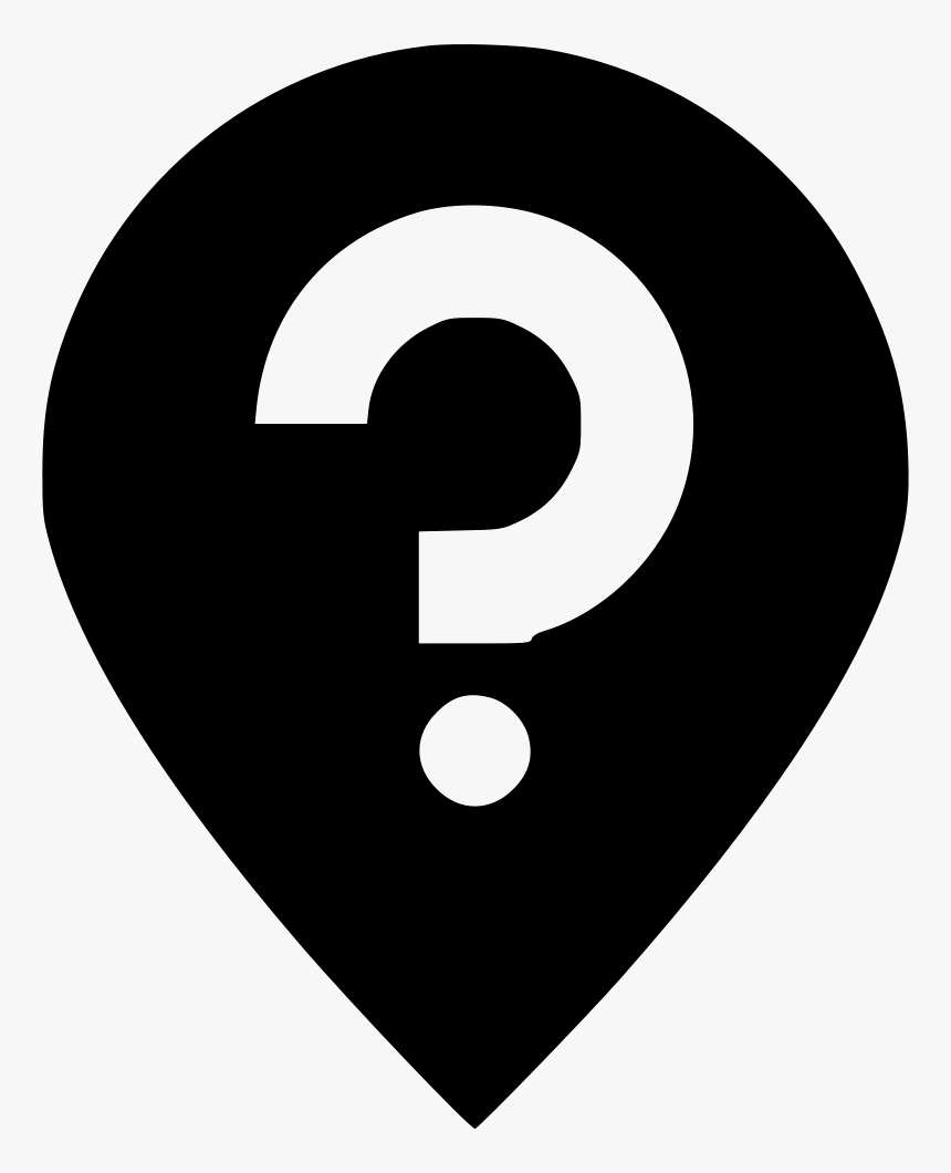 Pin Question Mark Svg Png Icon Free Download - Location Pin With Question Mark Png, Transparent Png, Free Download