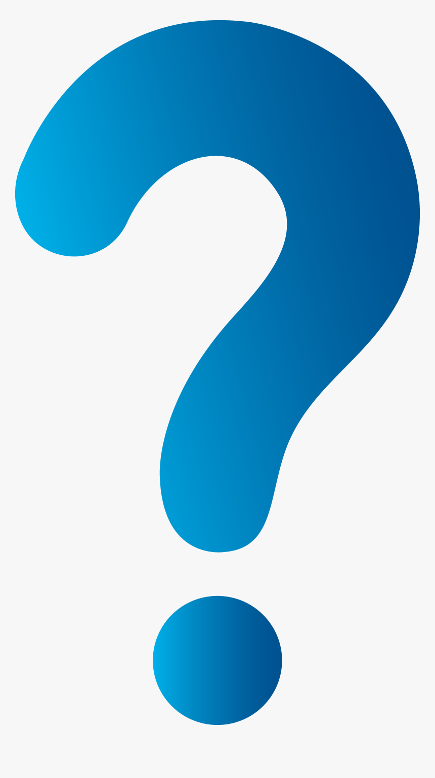 Thumb Image - Blue Question Mark Png, Transparent Png, Free Download